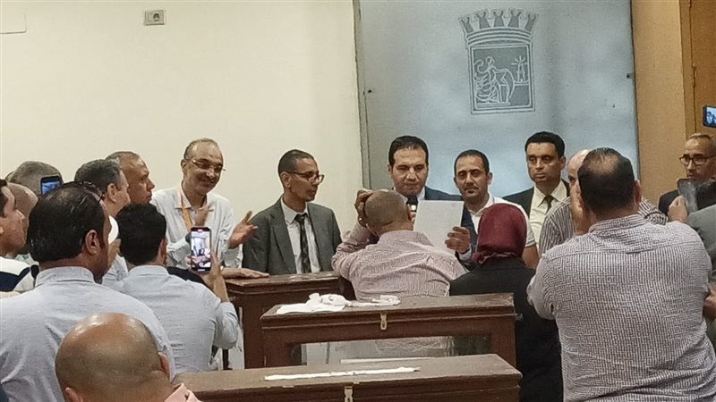 لحظة إعلان نتيجة