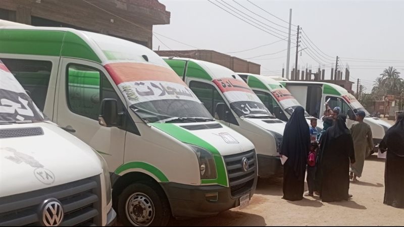 قوافل طبية فى اسوان،فيتو