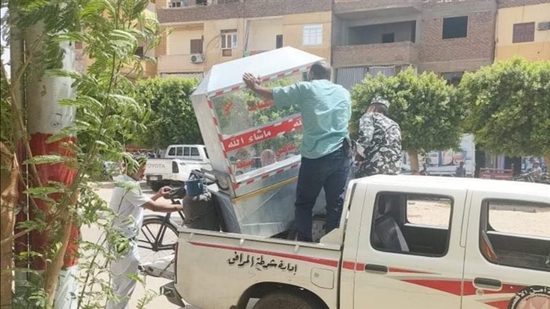 جانب من تنفيذ محاضر