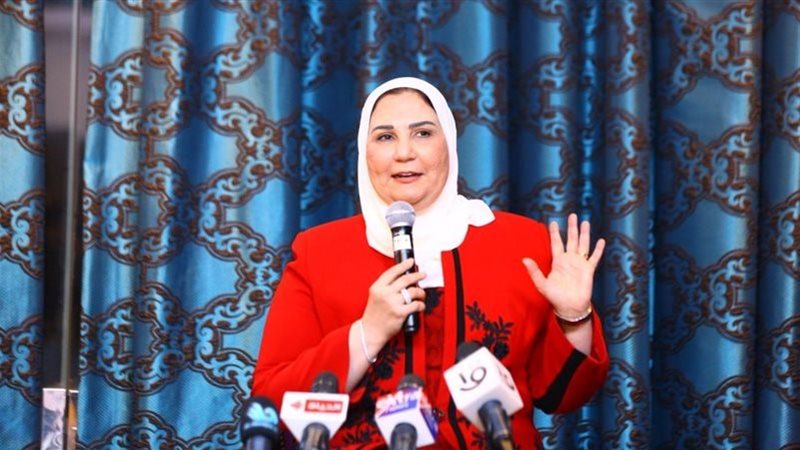 وزيرة التضامن الاجتماعي،