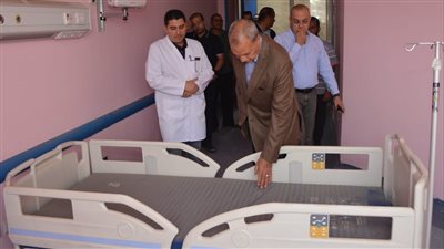 محافظ القليوبية: نسبة تنفيذ الأعمال الإجمالية بمستشفي طوخ المركزي 85%