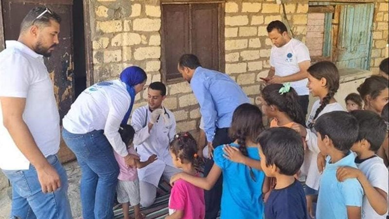 أطفال قرية وادي مندر،فيتو