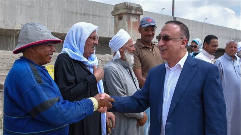 أول ظهور لمحافظ الإسكندرية