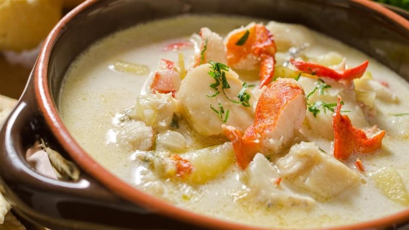 شوربة السي فود، فيتو