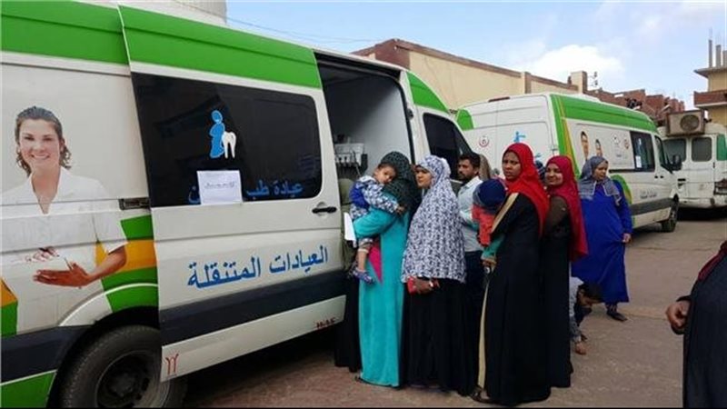 القوافل الطبية المجانية