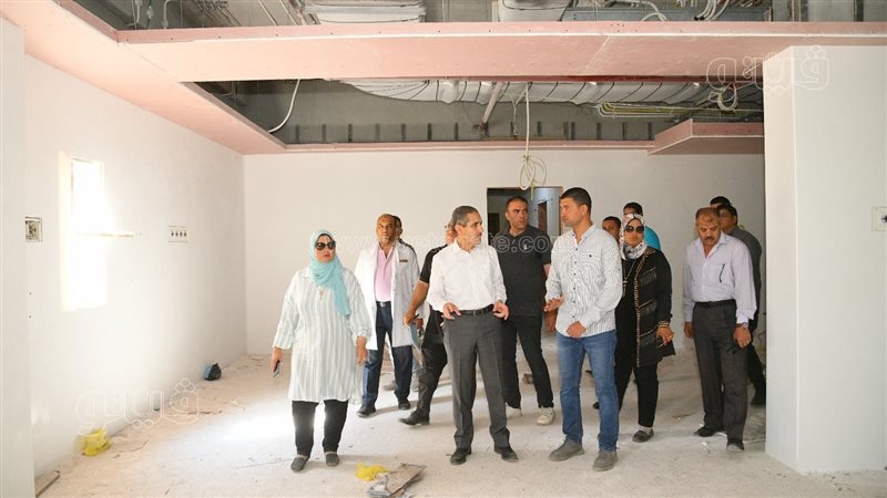 محافظ الغربية يتفقد