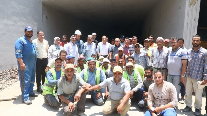  تنفيذ الأعمال بنفق