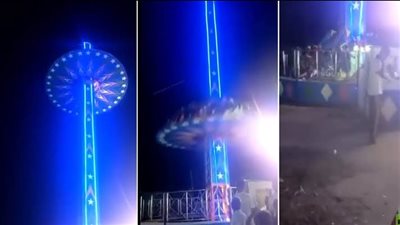 بيان من محافظة القليوبية بشأن حادث سقوط لعبة ملاهي بمول شهير بشبين القناطر