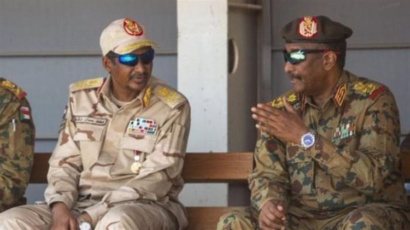 طرفى النزاع بالسودان،فيتو