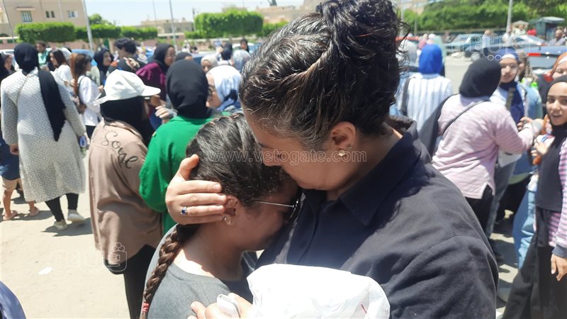 جانب من انهيار الطلاب