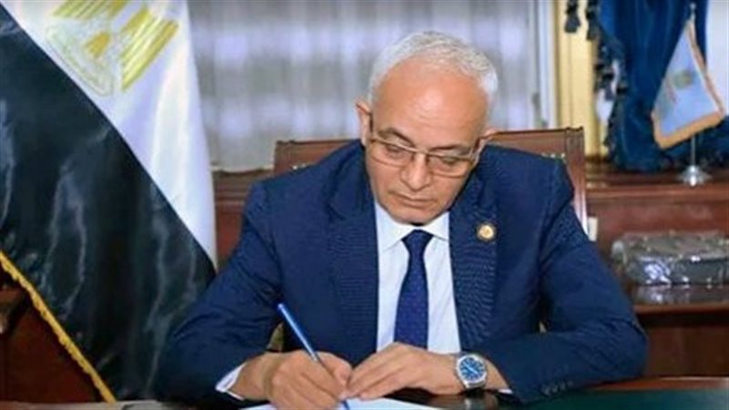 رضا حجازي وزير التعليم،