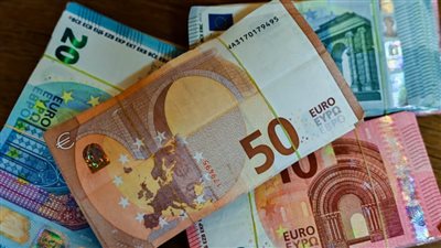استقرار سعر اليورو مقابل الجنيه في البنك المركزي اليوم
