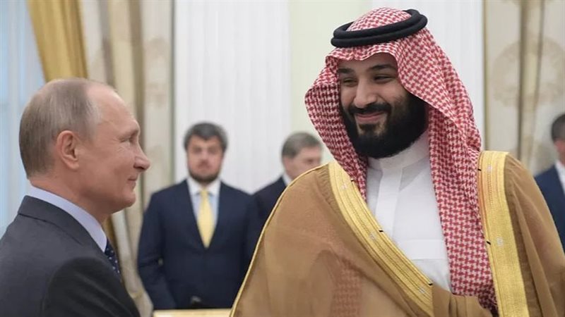 بوتين وبن سلمان،