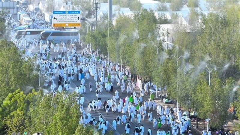 الحجاج يتوجهون إلى