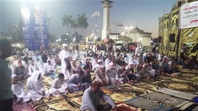 توافد المصلين إلى ساحة مسجد سيدي أبو الحجاج الأقصري لتأدية صلاة عيد الأضحى (صور)
