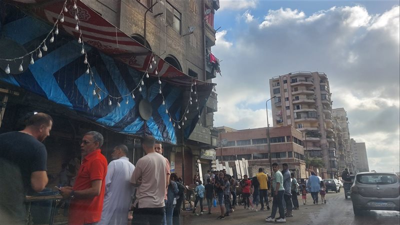اصطفاف المضحين بالإسكندرية،فيتو