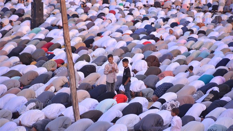 صلاة العيد من جبل