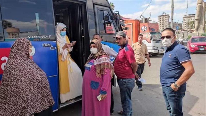 حملة معا نطمئن بالمنصورة