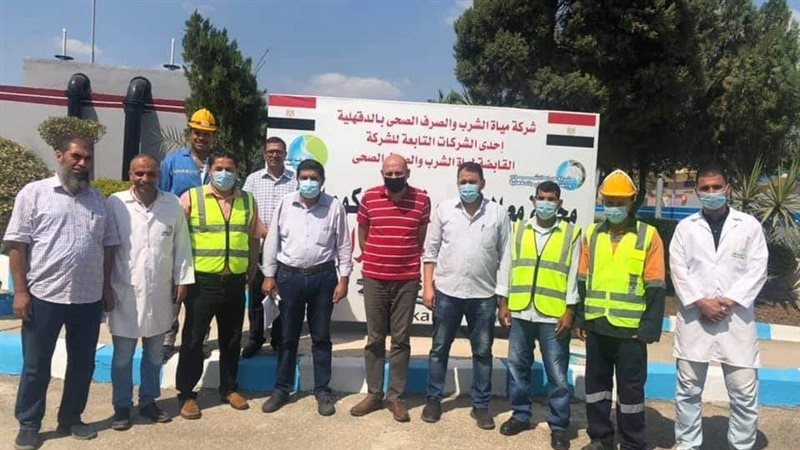 محطة معالجة صرف كوم