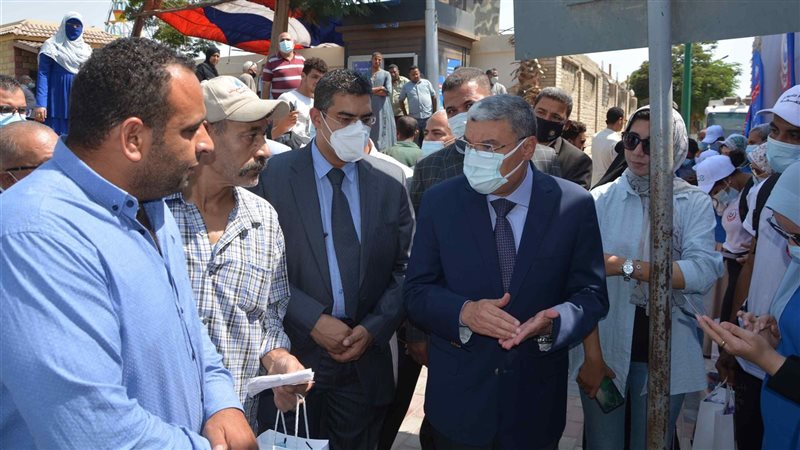 محافظ المنيا يتابع
