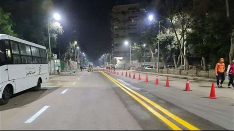 إغلاق طريق الواحات