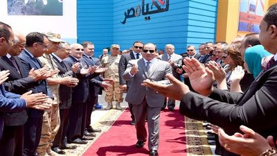 جهود تطوير وزارة العدل وميكنة منظومة التقاضي وتيسير الإجراءات تزامنا مع الاحتفال بيوم القضاء بحضور السيسي