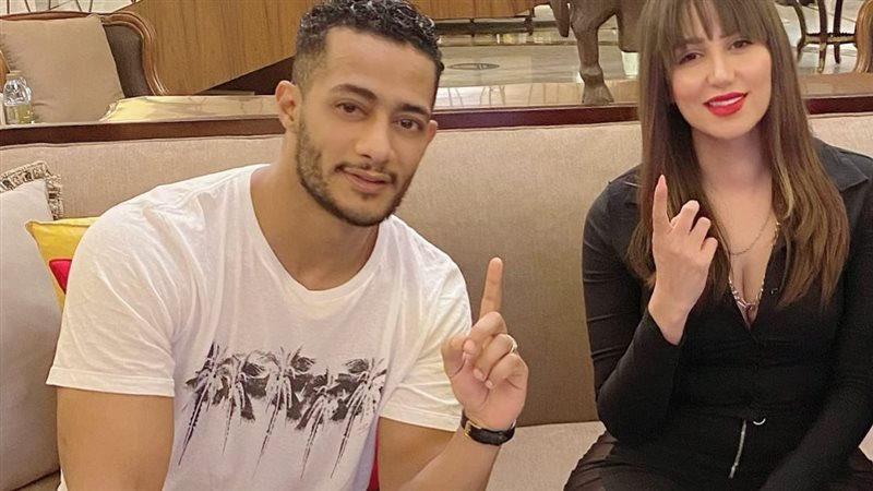 محمد رمضان بعد توقيع