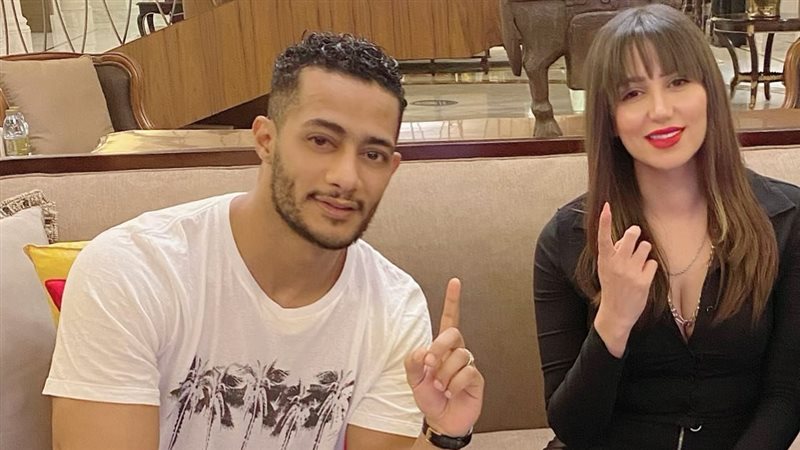 محمد رمضان بعد توقيع
