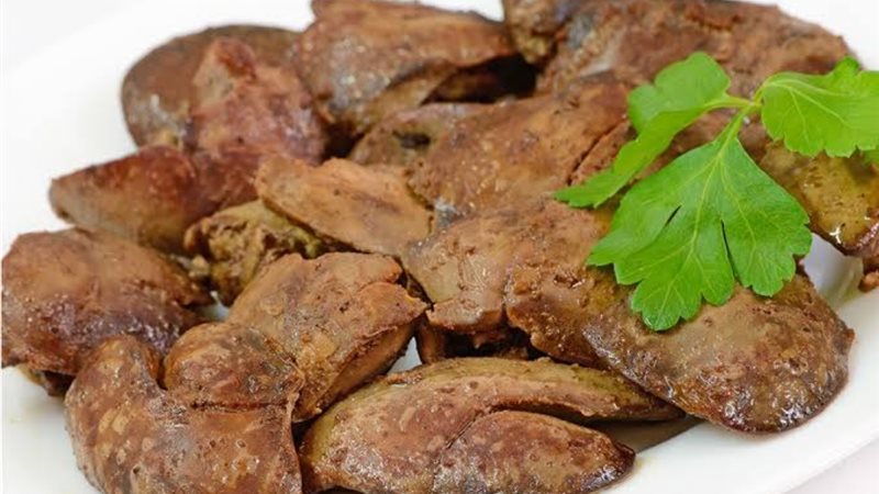 كبدة الدجاج 