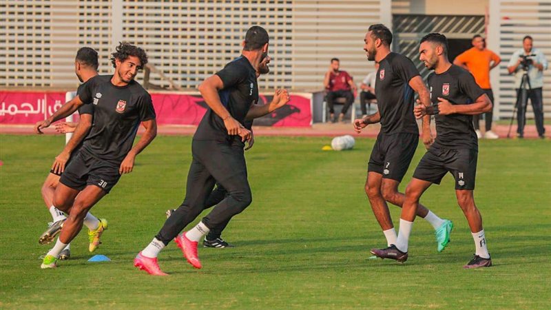 الشحات يشارك في التدريبات