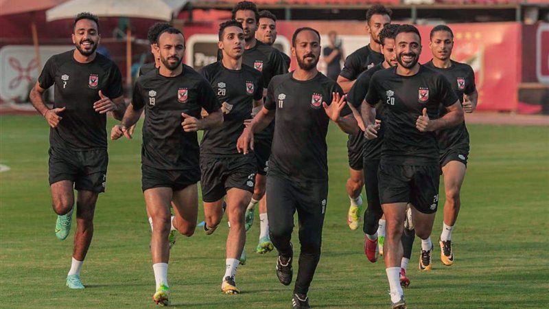 افشه يشارك في التدريبات