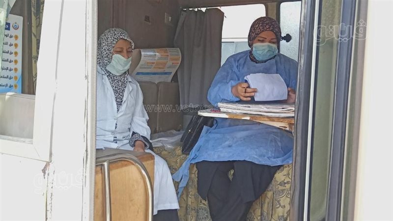 الكشف على 1350 مواطن