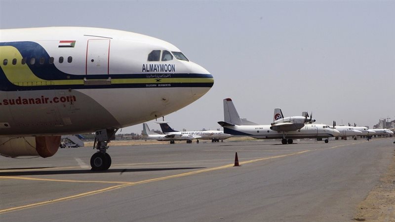مطار السودان، فيتو