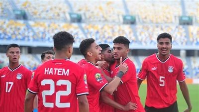 أمم أفريقيا للشباب، مصر تتقدم بهدف أمام الجابون بعد مرور 80 دقيقة