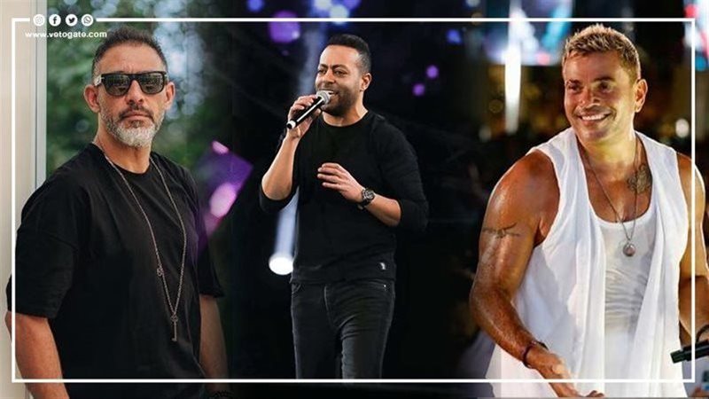 عمرو دياب وتامرعاشور