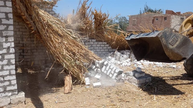 حملة إزالة بأسيوط،