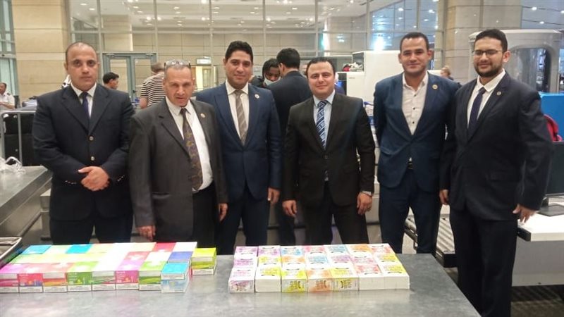المضبوطات بحوزة جمارك