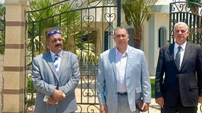 تمهيدًا لبدء أعمال الإنشاءات، نقيب المحامين يتفقد أرض نادي سوهاج الجديدة