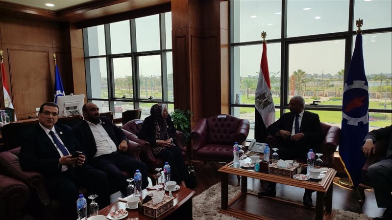 وفد صحة النواب بمحافظة