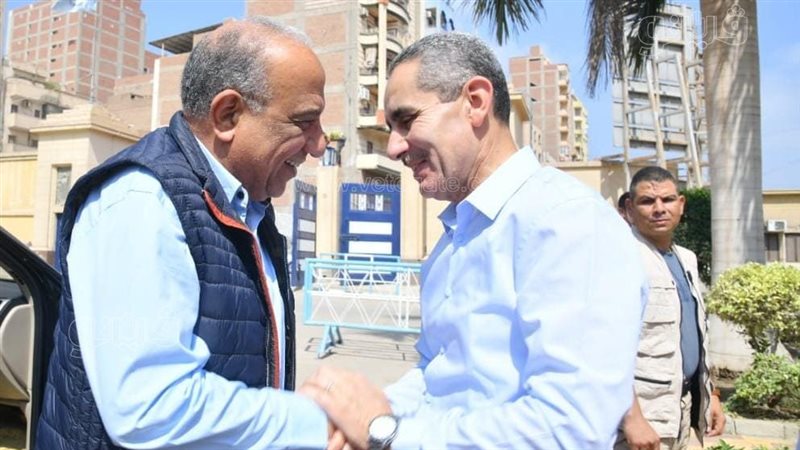 محافظ الغربية يستقبل