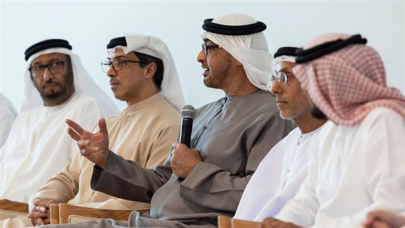 لقاء محمد بن زايد
