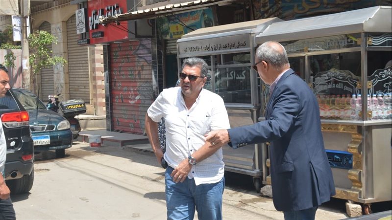 محافظ القليوبية خلال