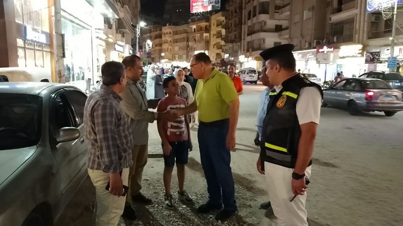 جولة للمحافظ بشوارع
