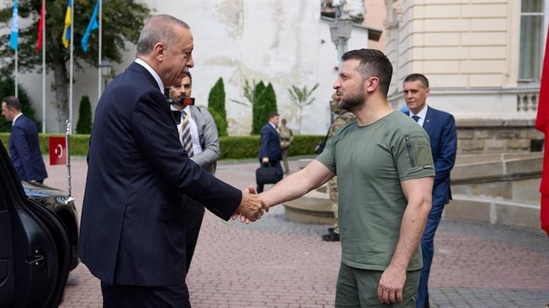 زيلينسكي وأردوغان،