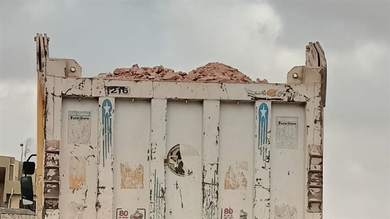 ضبط سيارة نقل مخالفة،