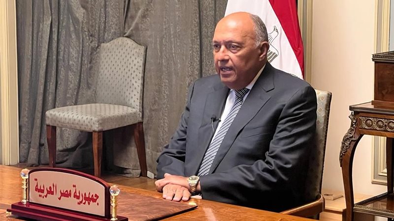 سامح شكري وزير الخارجية،