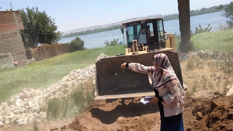 حملة إزالة بأسيوط،