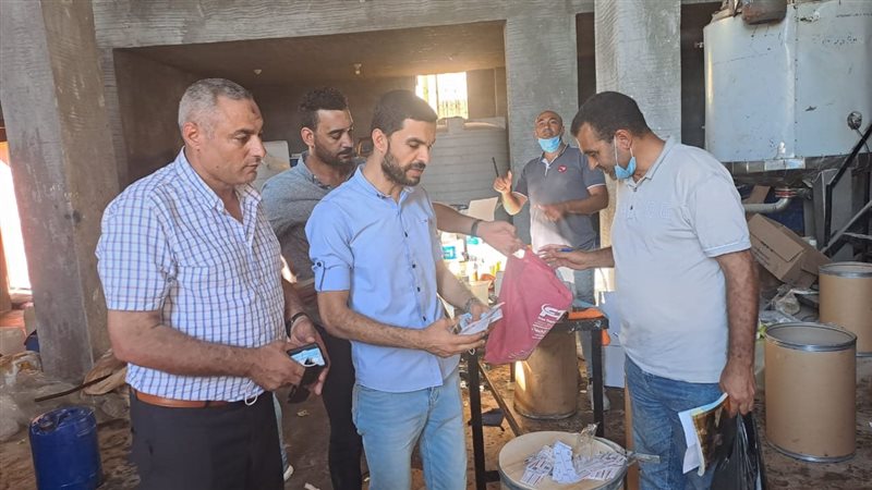 ضبط 30 ألف قطعه كهربائية