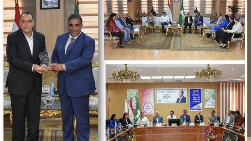محافظ الشرقية يلتقى