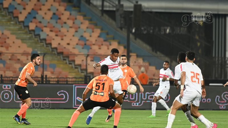 من مباراة الزمالك